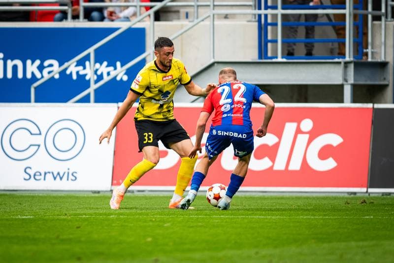 Football. Betclic I Liga. Odra Opole - Wieczysta Krakow. 05.10.2025