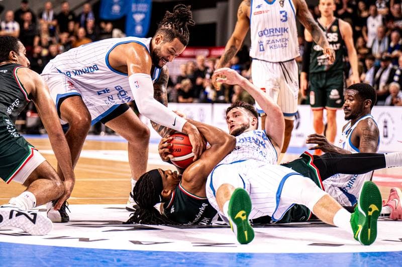 Basketball. Orlen Basket Liga. Gornik Zamek Ksiaz Walbrzych - Slask Wroclaw. 11.10.2025