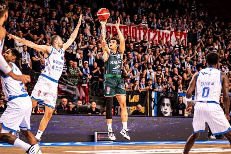 Basketball. Orlen Basket Liga. Gornik Zamek Ksiaz Walbrzych - Slask Wroclaw. 11.10.2025