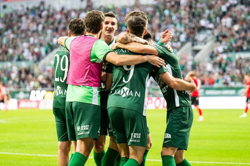 Football. Betclic 1 Liga. Slask Wroclaw - GKS Tychy. 29.08.2025
