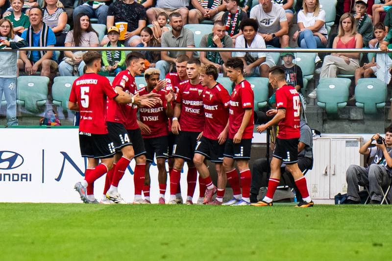 Football. Betclic 1 Liga. Slask Wroclaw - GKS Tychy. 29.08.2025