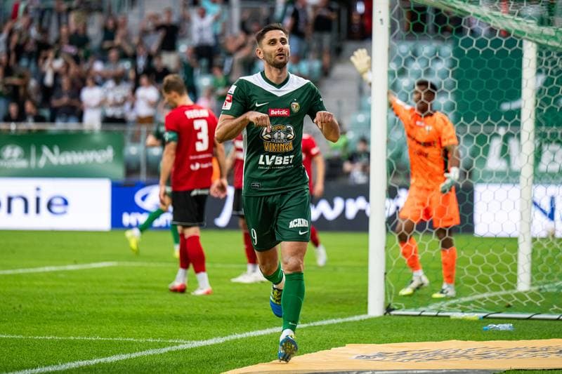 Football. Betclic 1 Liga. Slask Wroclaw - GKS Tychy. 29.08.2025