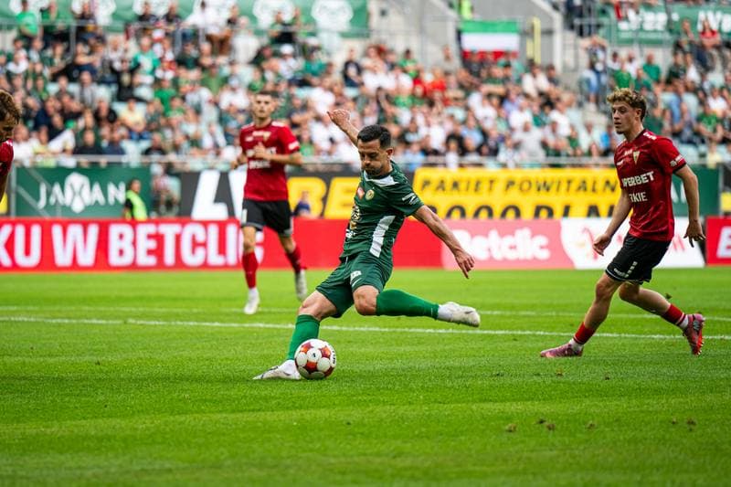 Football. Betclic 1 Liga. Slask Wroclaw - GKS Tychy. 29.08.2025