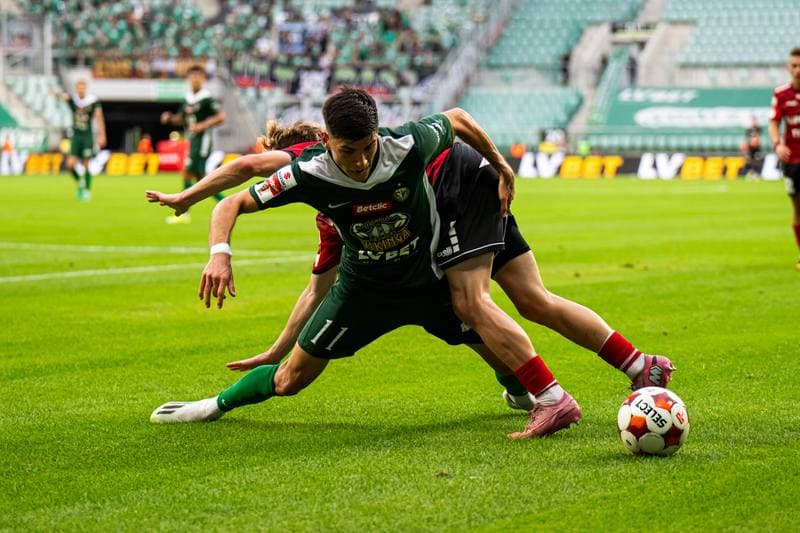 Football. Betclic 1 Liga. Slask Wroclaw - GKS Tychy. 29.08.2025