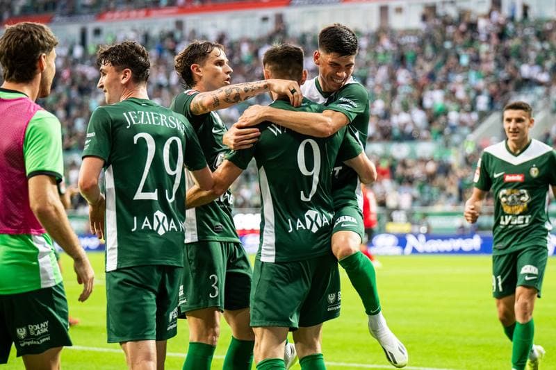 Football. Betclic 1 Liga. Slask Wroclaw - GKS Tychy. 29.08.2025