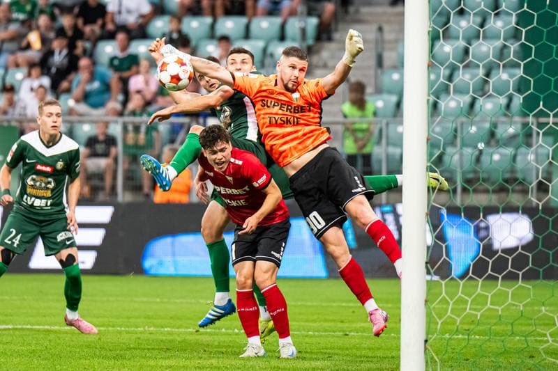 Football. Betclic 1 Liga. Slask Wroclaw - GKS Tychy. 29.08.2025