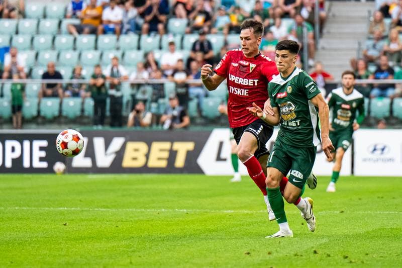 Football. Betclic 1 Liga. Slask Wroclaw - GKS Tychy. 29.08.2025