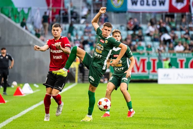 Football. Betclic 1 Liga. Slask Wroclaw - GKS Tychy. 29.08.2025