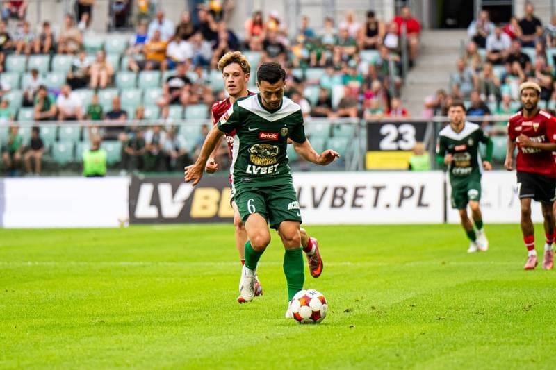 Football. Betclic 1 Liga. Slask Wroclaw - GKS Tychy. 29.08.2025