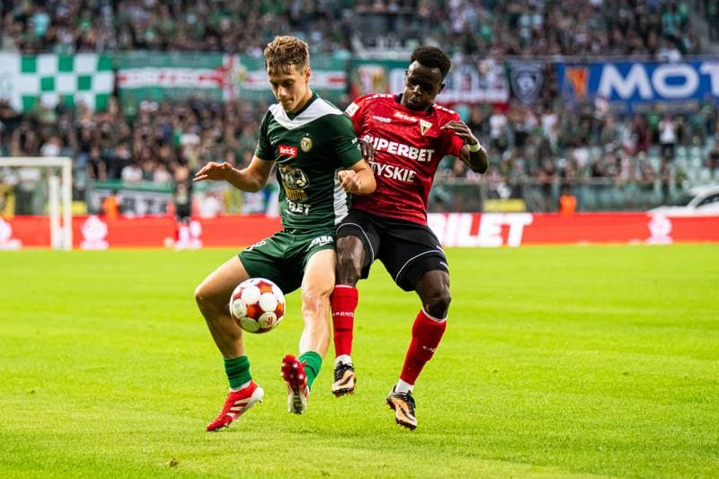 Football. Betclic 1 Liga. Slask Wroclaw - GKS Tychy. 29.08.2025