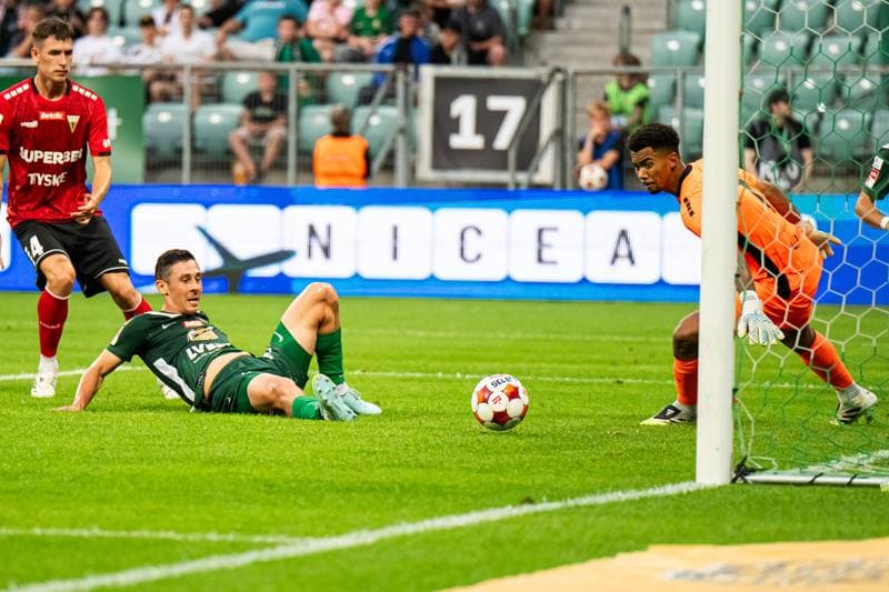 Football. Betclic 1 Liga. Slask Wroclaw - GKS Tychy. 29.08.2025