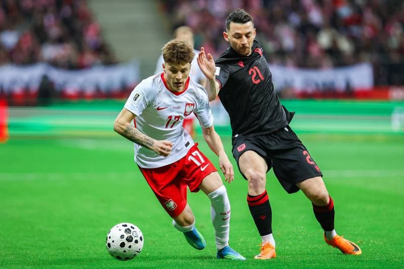 Football. FIFA World Cup Qualifying. Poland - Albania. 26.03.2026