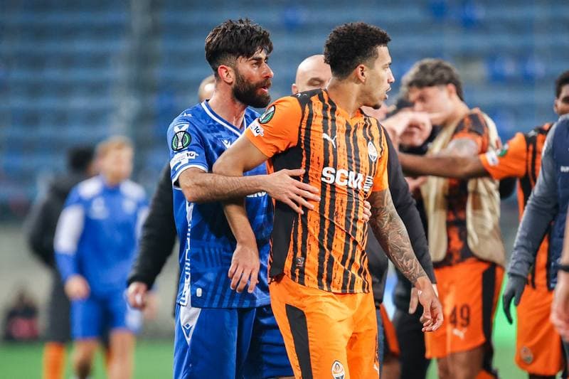 Football. UEFA Conference League. Lech Poznan - Shakhtar Donetsk. 12.03.2026