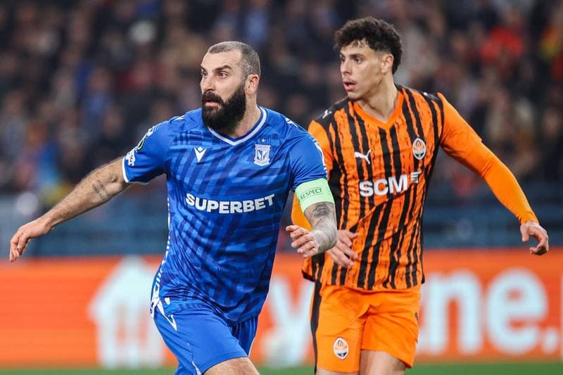 Football. UEFA Conference League. Shakhtar Donetsk - Lech Poznan. 19.03.2026