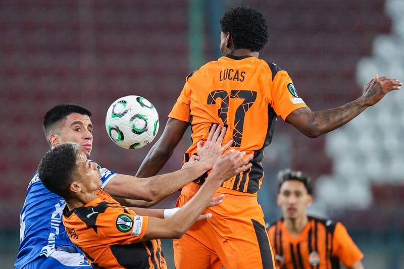 Football. UEFA Conference League. Lech Poznan - Shakhtar Donetsk. 12.03.2026