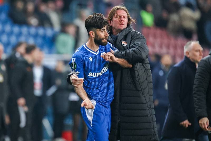 Football. UEFA Conference League. Lech Poznan - Shakhtar Donetsk. 12.03.2026