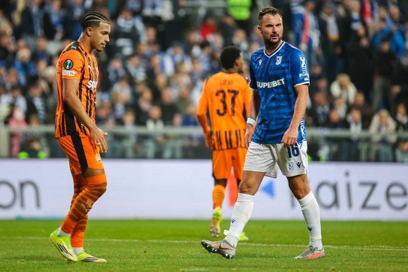 Football. UEFA Conference League. Lech Poznan - Shakhtar Donetsk. 12.03.2026