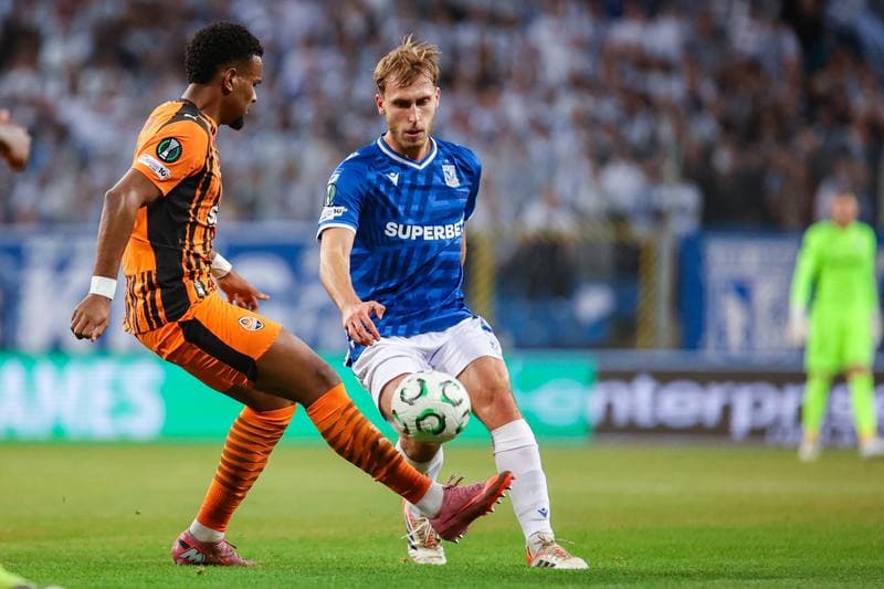 Football. UEFA Conference League. Lech Poznan - Shakhtar Donetsk. 12.03.2026