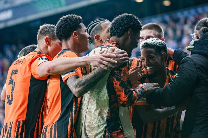 Football. UEFA Conference League. Lech Poznan - Shakhtar Donetsk. 12.03.2026