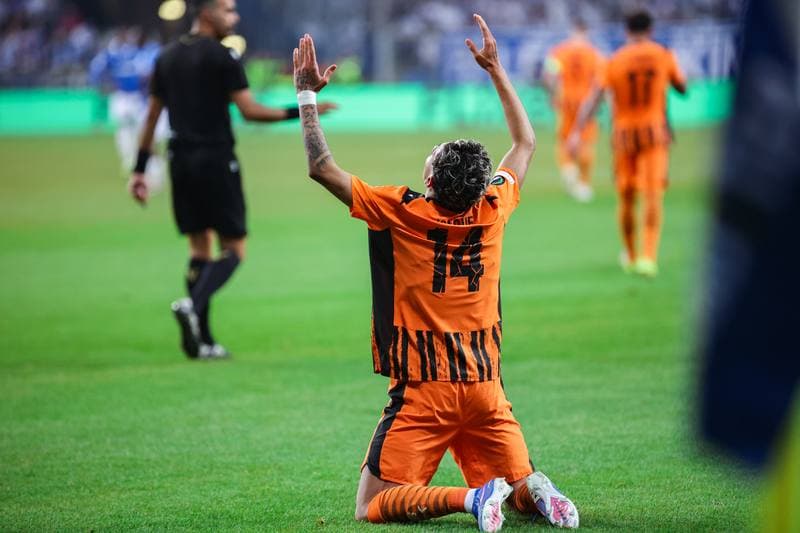 Football. UEFA Conference League. Lech Poznan - Shakhtar Donetsk. 12.03.2026
