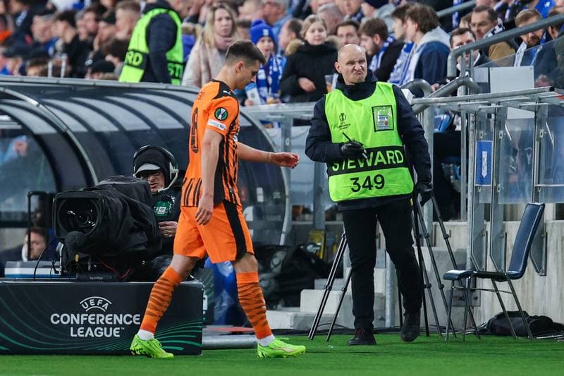 Football. UEFA Conference League. Lech Poznan - Shakhtar Donetsk. 12.03.2026