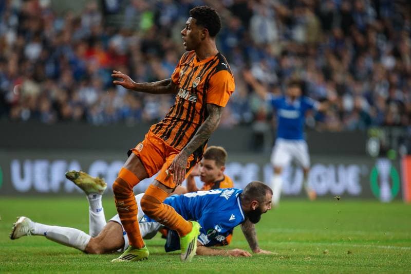 Football. UEFA Conference League. Lech Poznan - Shakhtar Donetsk. 12.03.2026