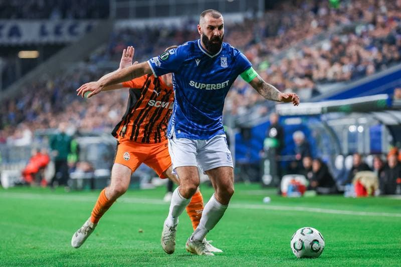 Football. UEFA Conference League. Lech Poznan - Shakhtar Donetsk. 12.03.2026