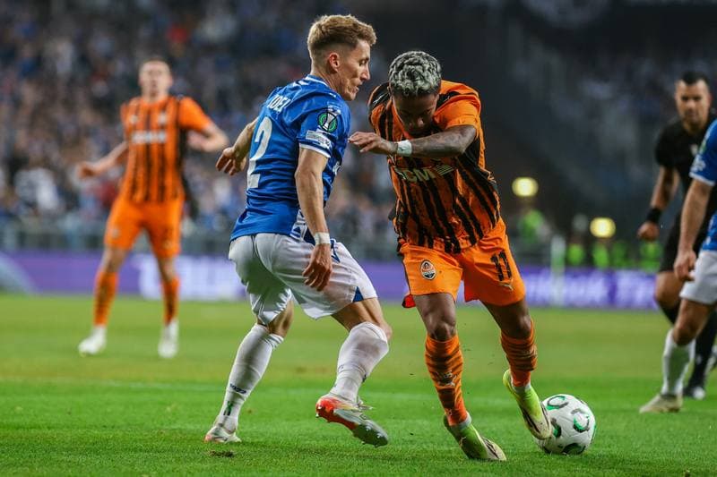 Football. UEFA Conference League. Lech Poznan - Shakhtar Donetsk. 12.03.2026