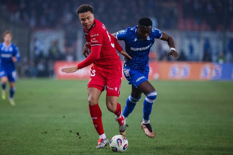 Football. PKO BP Ekstraklasa. Widzew Lodz - Lech Poznan. 07.03.2026
