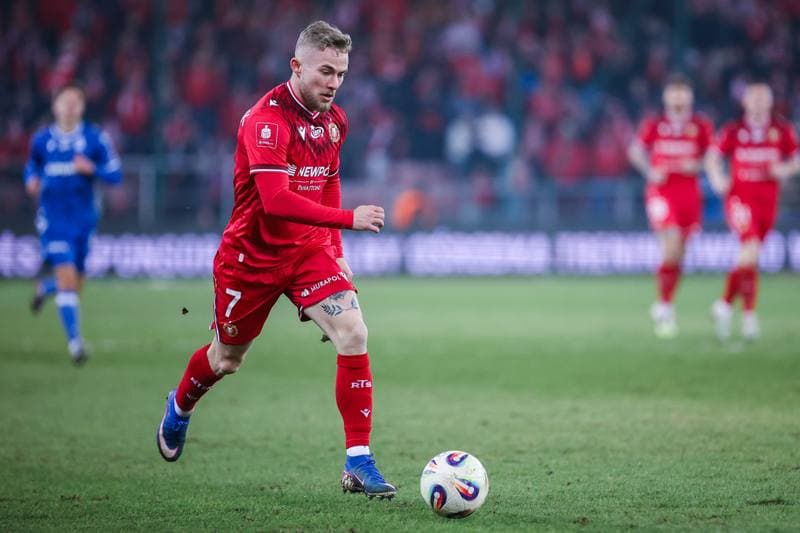 Football. PKO BP Ekstraklasa. Widzew Lodz - Lech Poznan. 07.03.2026