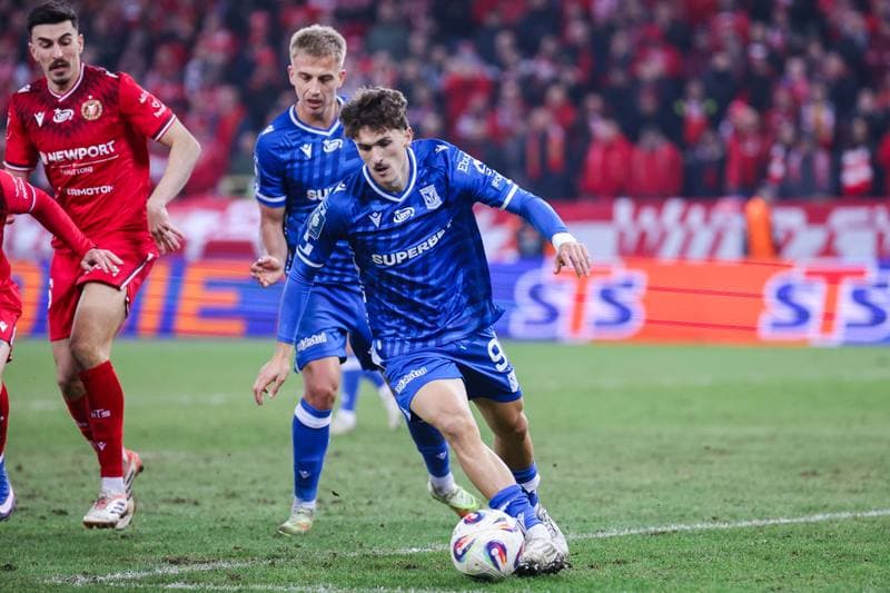 Football. PKO BP Ekstraklasa. Widzew Lodz - Lech Poznan. 07.03.2026