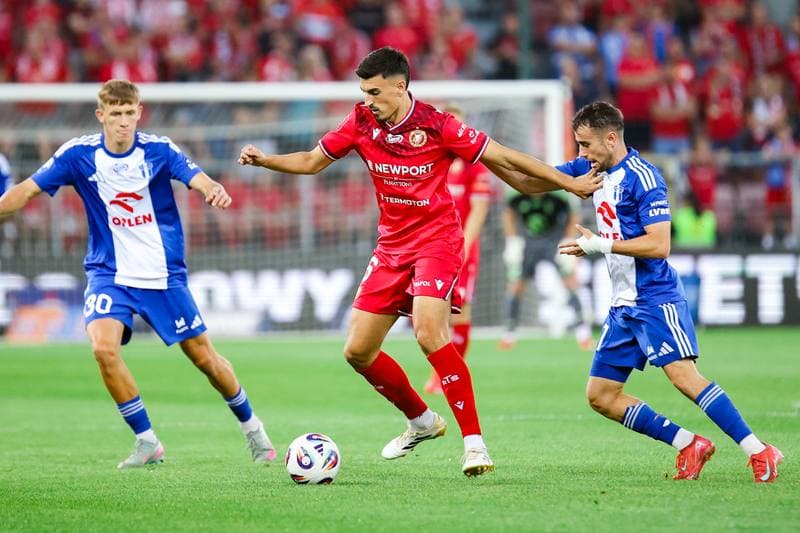 Football. PKO BP Ekstraklasa. Widzew Lodz - Wisla Plock. 09.08.2025