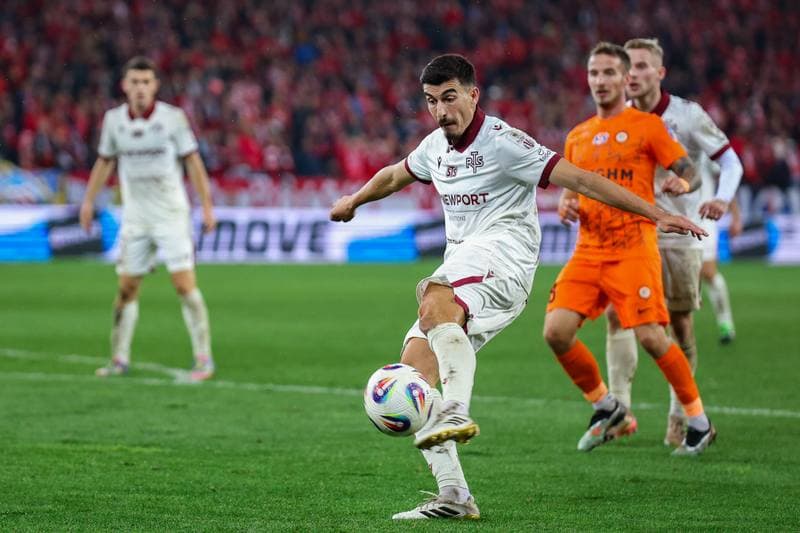 Football. STS Puchar Polski. Widzew Lodz - Zaglebie Lubin. 29.10.2025