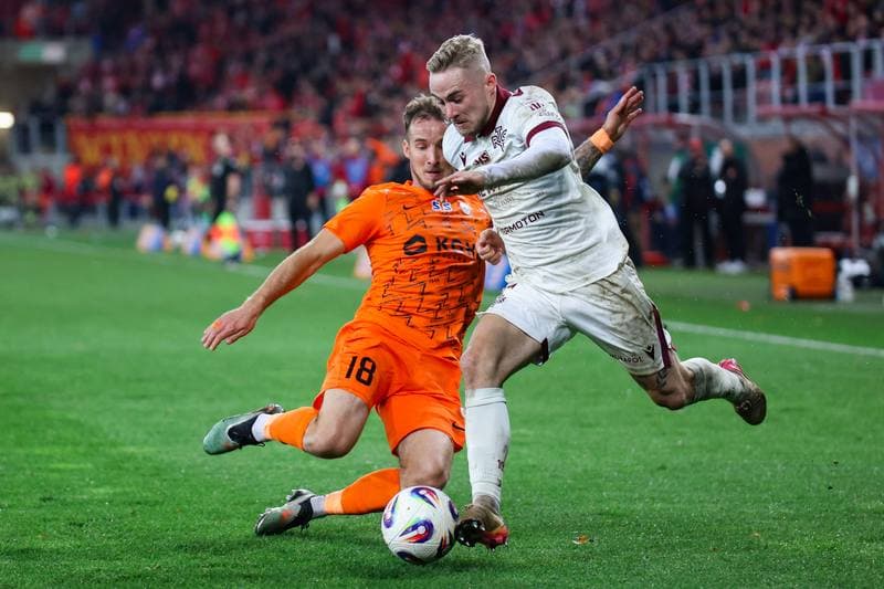 Football. STS Puchar Polski. Widzew Lodz - Zaglebie Lubin. 29.10.2025