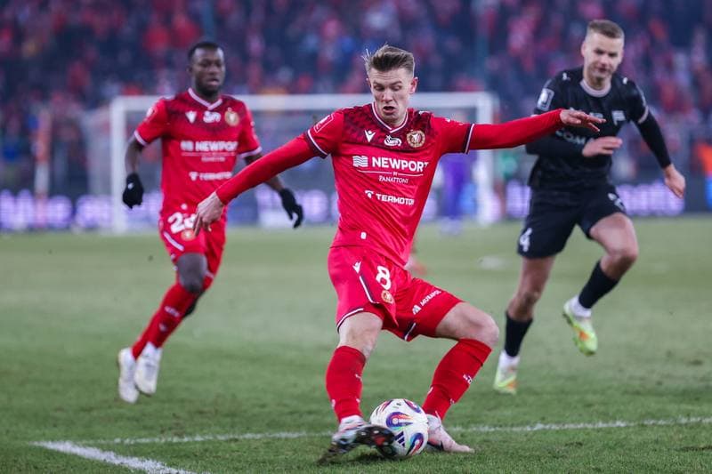 Football. PKO BP Ekstraklasa. Widzew Lodz - Cracovia. 20.02.2026