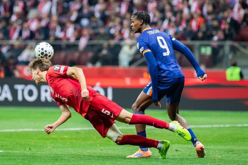 Football. FIFA World Cup Qualifying. Poland - Netherlands. 14.11.2025