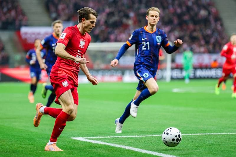Football. FIFA World Cup Qualifying. Poland - Netherlands. 14.11.2025