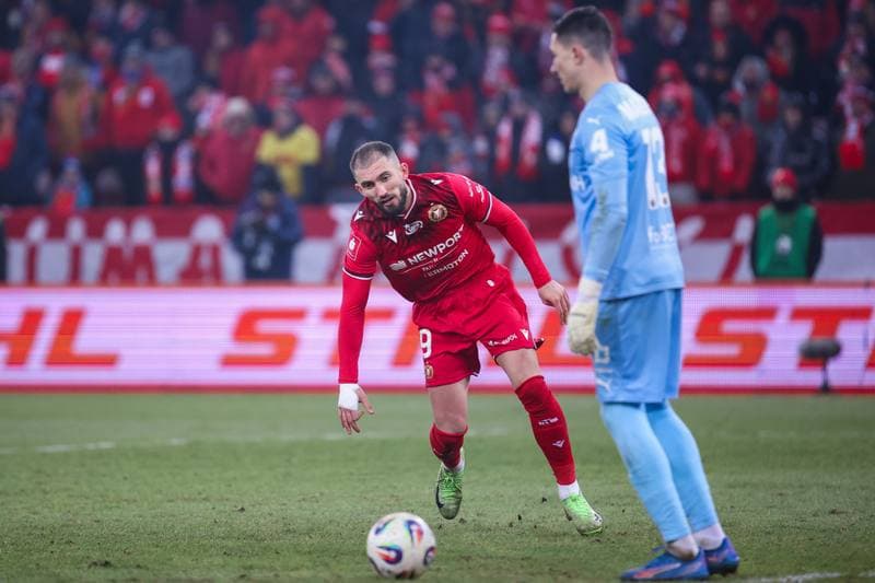 Football. PKO BP Ekstraklasa. Widzew Lodz - Cracovia. 20.02.2026