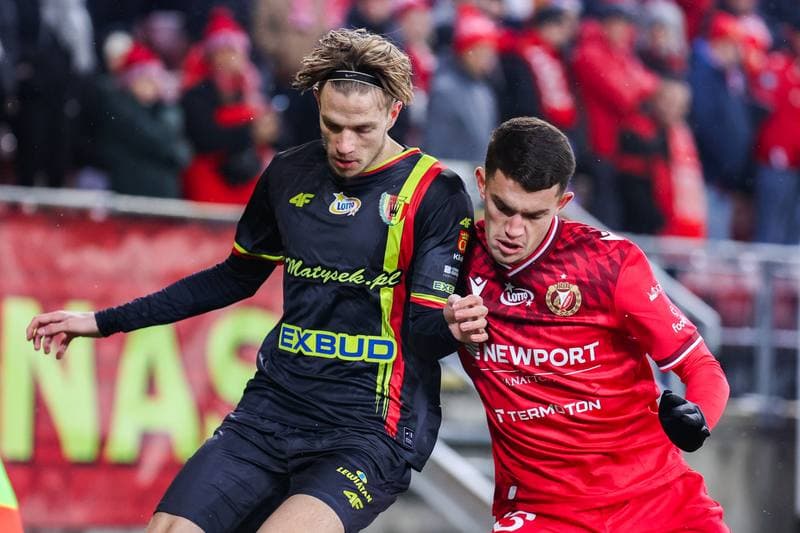 Football. PKO BP Ekstraklasa. Widzew Lodz - Korona Kielce. 23.11.2025