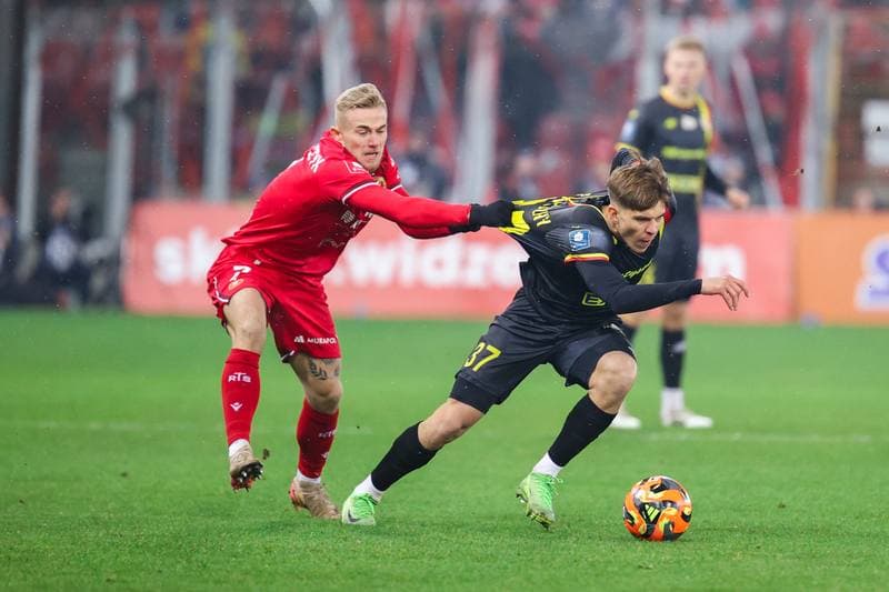 Football. PKO BP Ekstraklasa. Widzew Lodz - Korona Kielce. 23.11.2025