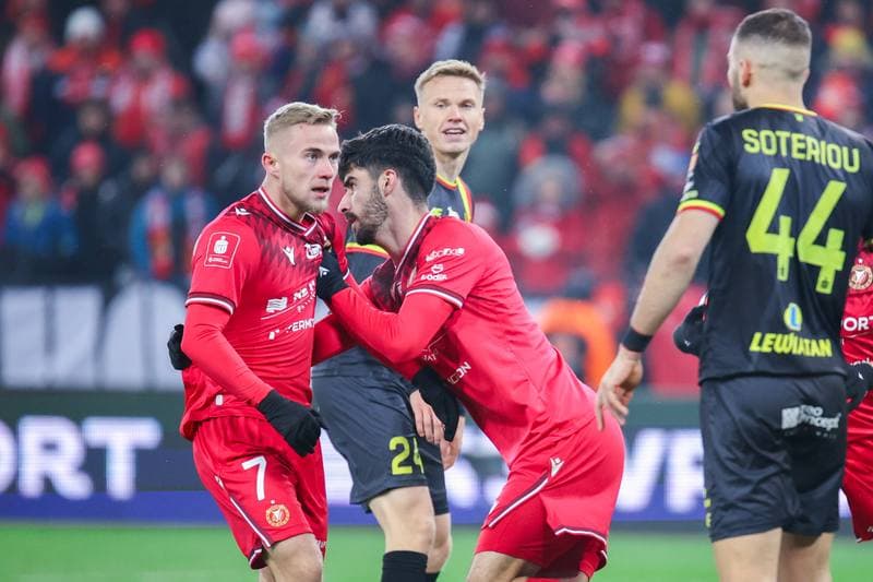 Football. PKO BP Ekstraklasa. Widzew Lodz - Korona Kielce. 23.11.2025