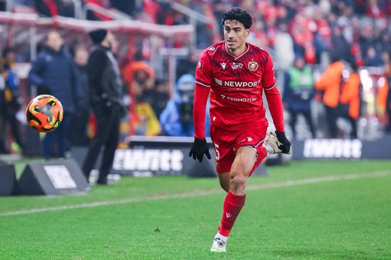 Football. PKO BP Ekstraklasa. Widzew Lodz - Korona Kielce. 23.11.2025