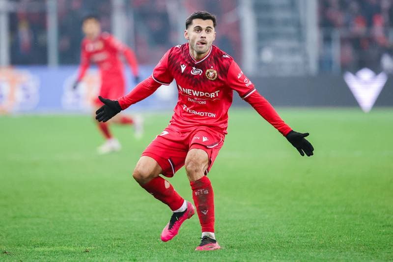 Football. PKO BP Ekstraklasa. Widzew Lodz - Korona Kielce. 23.11.2025