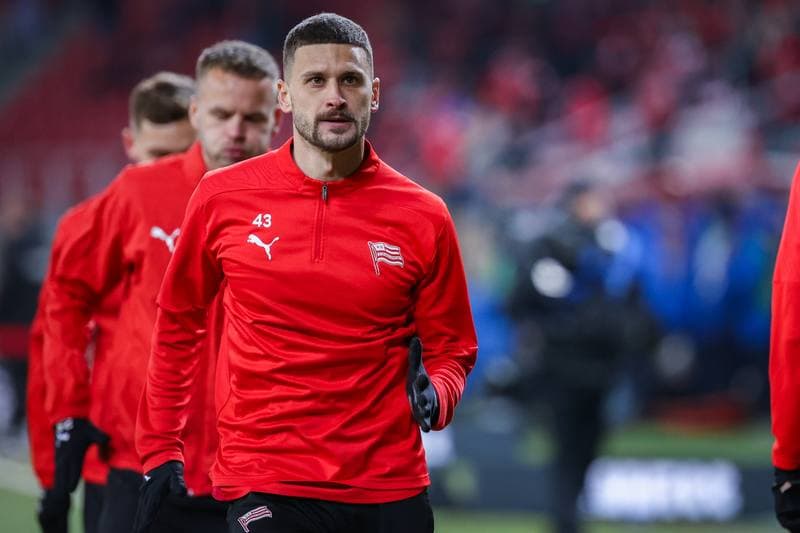 Football. PKO BP Ekstraklasa. Widzew Lodz - Cracovia. 20.02.2026