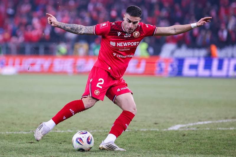Football. PKO BP Ekstraklasa. Widzew Lodz - Cracovia. 20.02.2026