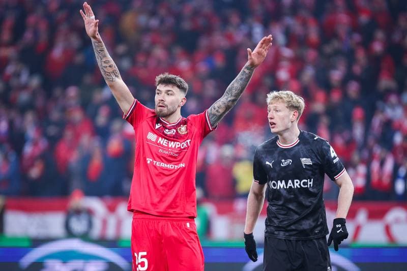 Football. PKO BP Ekstraklasa. Widzew Lodz - Cracovia. 20.02.2026