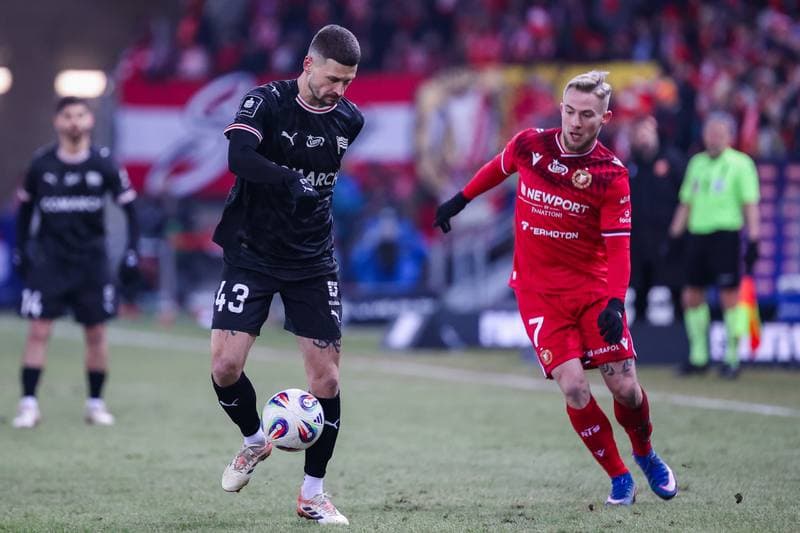 Football. PKO BP Ekstraklasa. Widzew Lodz - Cracovia. 20.02.2026