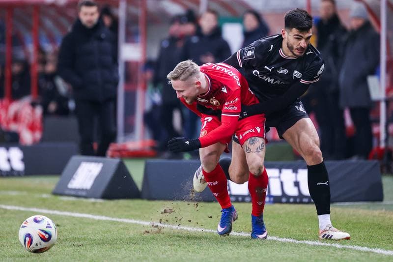 Football. PKO BP Ekstraklasa. Widzew Lodz - Cracovia. 20.02.2026