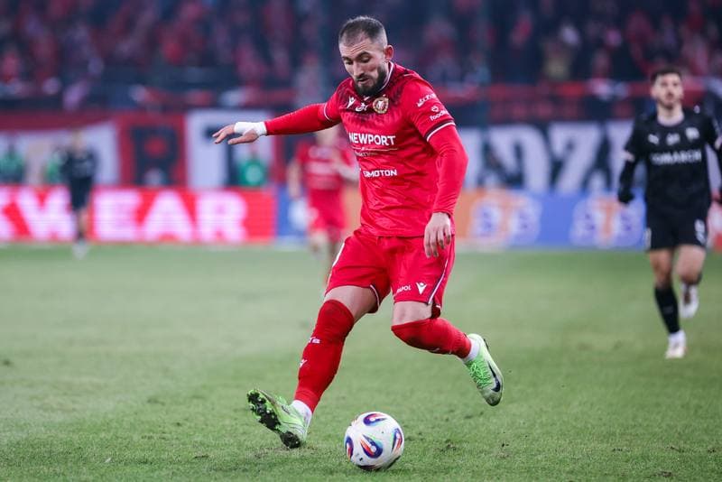 Football. PKO BP Ekstraklasa. Widzew Lodz - Cracovia. 20.02.2026