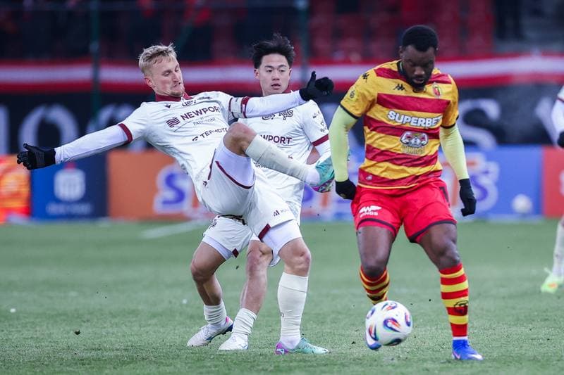 Football. PKO BP Ekstraklasa. Widzew Lodz - Jagiellonia Bialystok. 31.01.2026